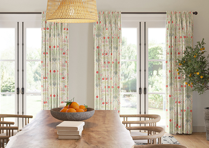 Cotswold Faux Silk, Lipstick - Made to Measure Curtain - Image 3